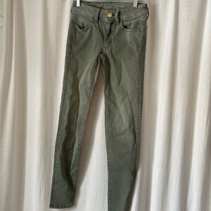 American Eagle Sage Green Jeans